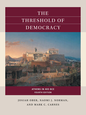 cover image of The Threshold of Democracy
